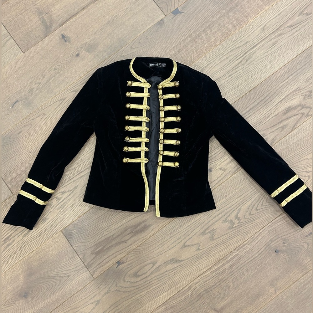 Boohoo band jacket